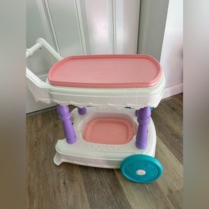 Fisher Price Party Tea Cart. JUST THE CART